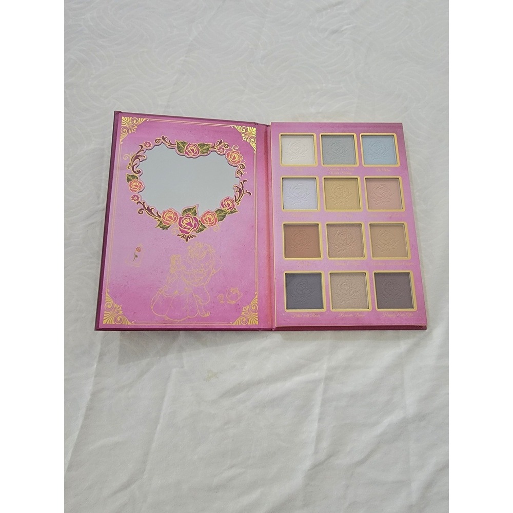 Disney Princess Eyeshadow Palette Multicolor Beauty and the Beast New